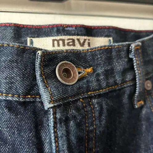 Mavi Jeans Vintage Y2K 90s Naomi Denim Micro Mini Skirt in Dark Classic Wash