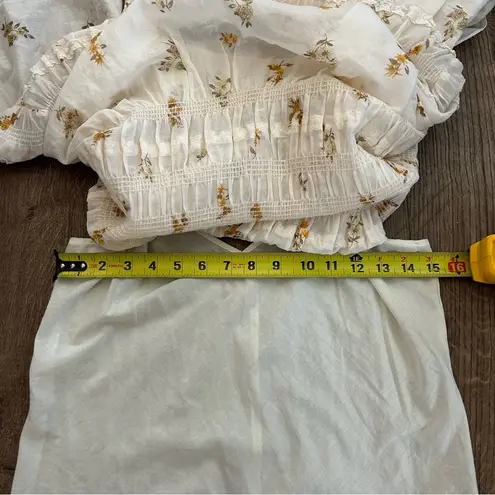 Rebecca Taylor Marigold Ines Smocked Dress S