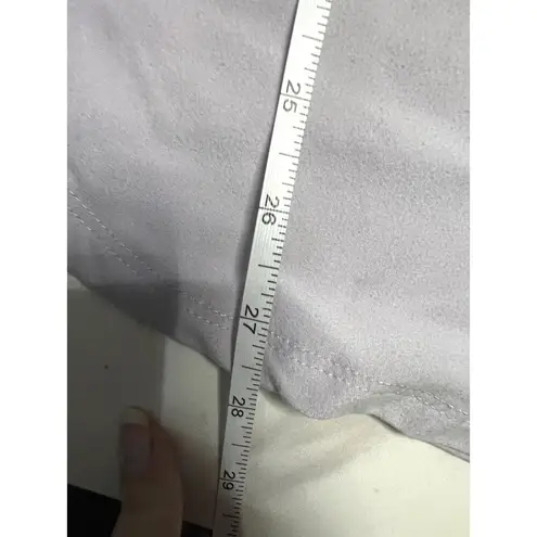 Ultra Flirt Super Soft Pajama Top with Floral Edging Size Medium Purple