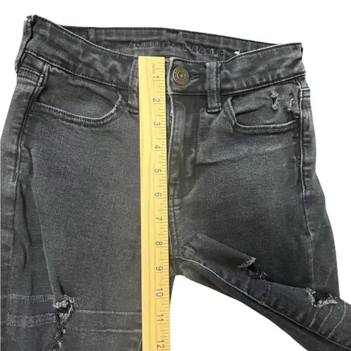 American Eagle  Next Level Stretch Jegging Distressed Size 0