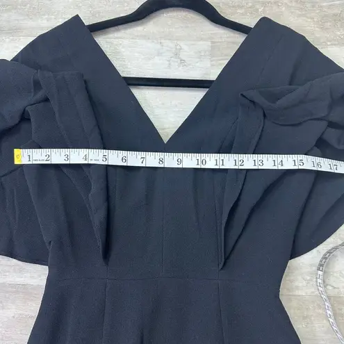 Dress the Population Louisa Butterfly Sleeve Cocktail Dress in Black Size XS