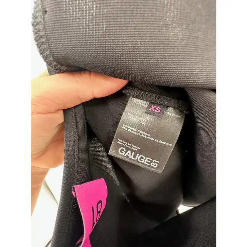 Gauge81 Nashvi Black Twisted Halter Neck Sleeveless Bodysuit Size XS