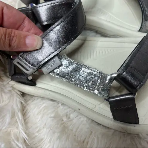 Teva Hurricane XLT 2 x Christian Cowan Silver Sport Sandals