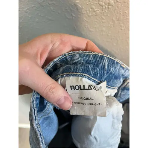 Rolla's Rolla’s Original High Rise Straight Jeans Size 27