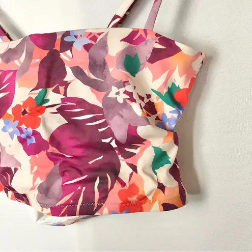 Athleta  Daybreak Tropic Floral Swim Bikini Top 34 B/C