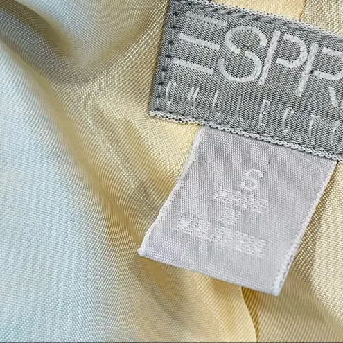 Esprit 90s Vintage Blazer Tailored Size Small Tan and Pink houndstooth Print