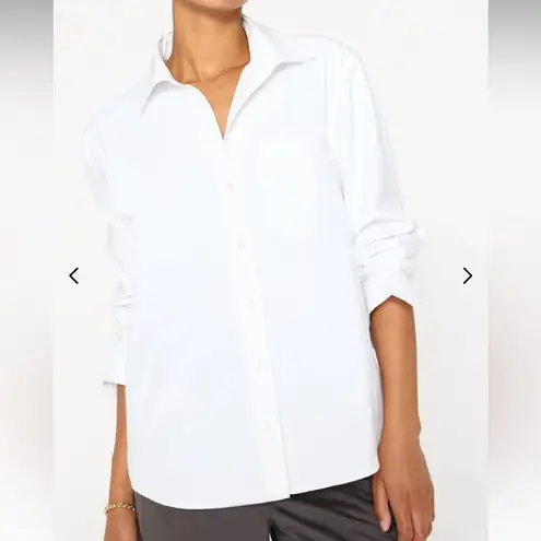 Brochu Walker BROCHURE WALKER The Everyday Shirt In Salt White Button Down Preppy Size Medium