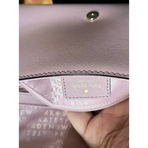 Kate Spade Laurel Way Greer Crossbody Convertible Bag In Dusty Peony Pink