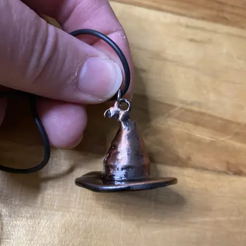 Harry Potter Sorting Hat Pendant Necklace Bronze Halloween Costume Charm New