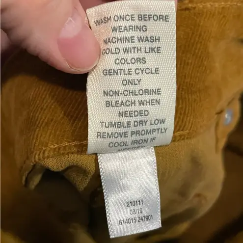 Mudd  Junior‎ Brown Front Button Corduroy mini Skirt Size 0