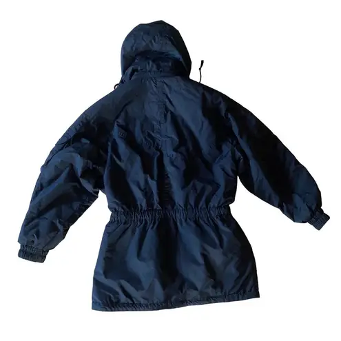 Head Skiwear winter skiing jacket coat puffer vintage hooded black size 10