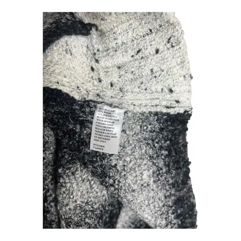 Intermix Heather Gray Wool Blend Turtle Neck Sweater Vest Size S