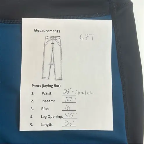 Evree x Barbella Women's Black Heart Booty Leggings Size L High