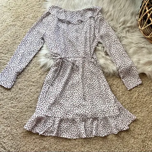 Lucy Paris White Wrap dress