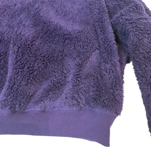 Savagexfenty Savage X Fenty Undercover Softie Plush Teddy Cropped Sweatshirt size XL