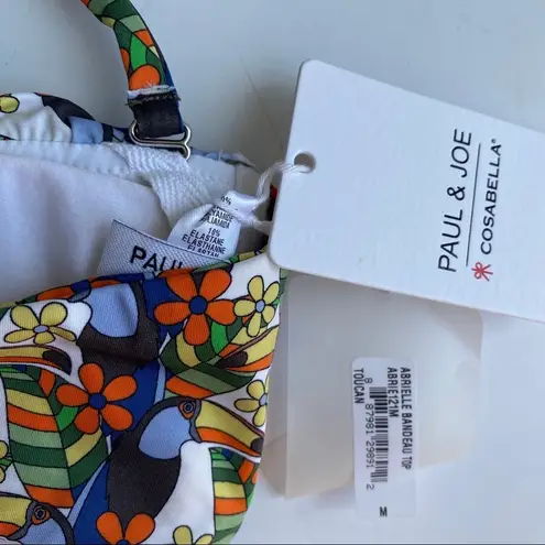 Paul & Joe cosabella bandeau swim top bottom set NEW Yellow Size M