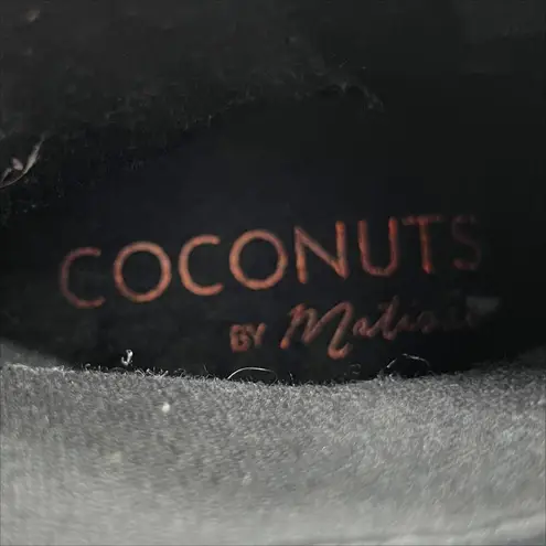 Coconuts by Matisse Spade Ankle Boots Booties Burgundy Snakeskin Print Size 7.5