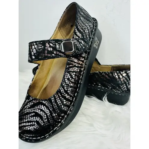 Alegria Loafer Women Paloma Onyx Jungle black Mary Jane EU 37 US 7-7.5 Leather