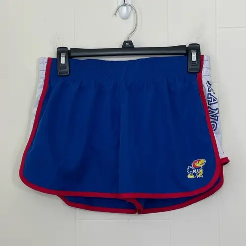 Colosseum  Kansas University Brief Lined Running Active Shorts ~ Women’s Size M