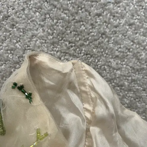 Tracy Reese หโโง๊ฐแ y2k beaded tube top เป๊ฑ โงโห