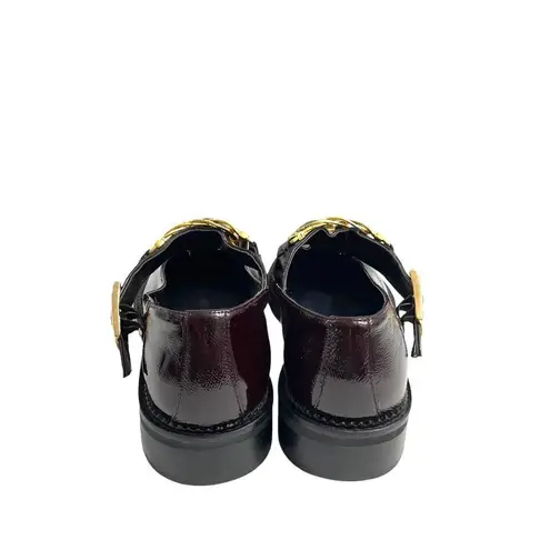 Anthropologie NEW  Darla T-Strap Mary Jane Flats Loafers Sz 39