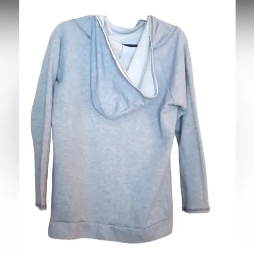 Zutter "Stay wild "terry pullover hoodie Gray