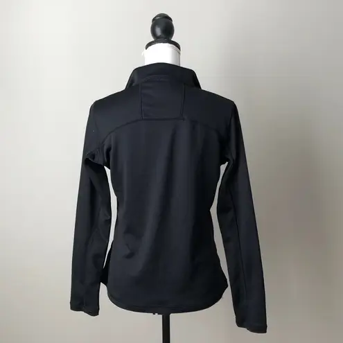 Antigua | Black Quarter Zip Performance Top Sz S