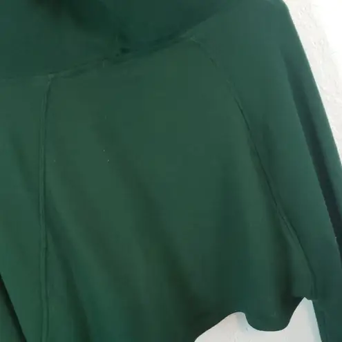 Essue COPY - green cropped hoodie sweatshirtš±
