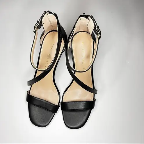 Kelly & Katie Black Strap Sandals Size 8.5