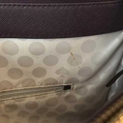 Kate Spade  Luxurious Dark Wine Purple Large Leather Tote Bag 🌸🌸 - Image 13