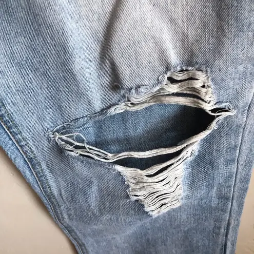 Life in Progress Distressed Mom Jeans