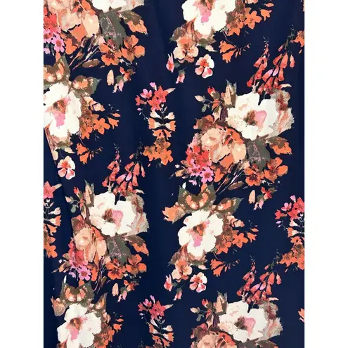 Lulus  Mini Long Sleeve Floral Dress with open Sleeves Size Small