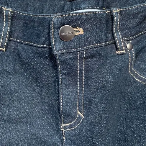 Tahari Jeans Dark Wash Low Rise Bootcut Stretch Denim Classic Western Size 2
