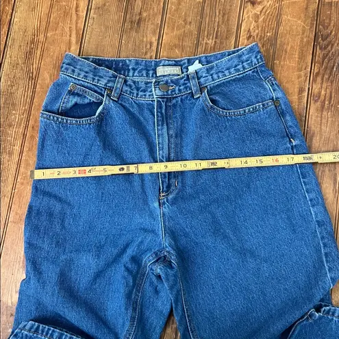 Liz Claiborne Vintage 80’s  high waisted straight leg Blue Jeans