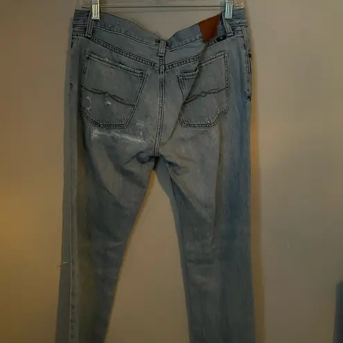 Lucky Brand  distressed crop jean size 27/4​