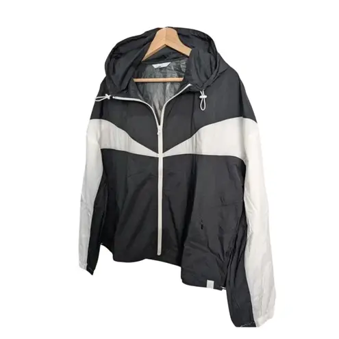 Johnny Was NWT! Calme Elements Jacket Full Zip Hoodie Windbreaker - Size Medium - Image 4