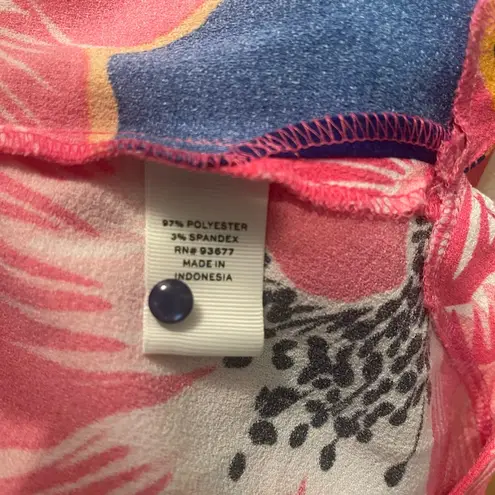 Stylus Floral Cold Shoulder Top shirt blouse