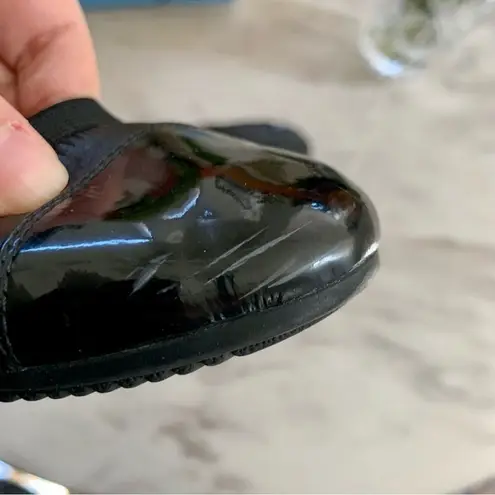 Josef Seibel Pippa 07 Black Patent Leather Round Toe Flat Size 7