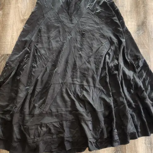 Retrofête Retrofete Black Maxi Dress Sleeveless Size Patchwork Size Small?