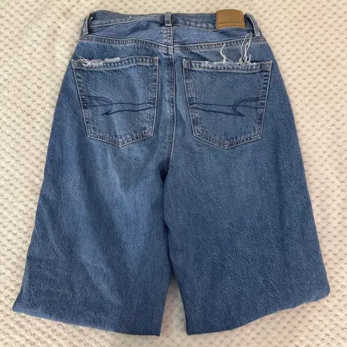 American Eagle  Crossover Baggy Mom Jean