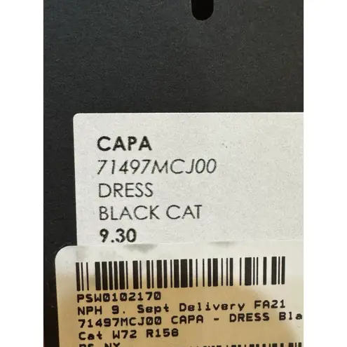 n:philanthropy N. Philanthropy Capa Mini Dress Womens Size XL Black 3/4 Blouson Sleeves Ruched