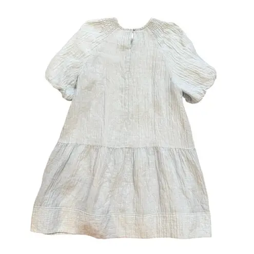 Club Monaco Tiered Cloud Dress in Blue, Size L