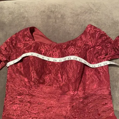 Women’s Long Chiffon Half Sleeve Mother of the Bride Prom Party Dress 14