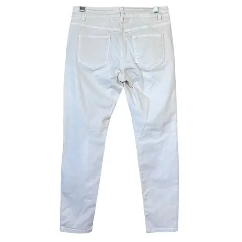 CLOSED Baker Jeans Slim Jeans Ecru Size 27 Mid Rise Skinny Organic Cotton White