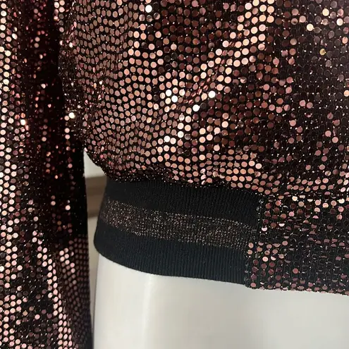 Pam & Gela Rose Mirror Ball Jacket, Size P/XS New w/Tag Retail $275