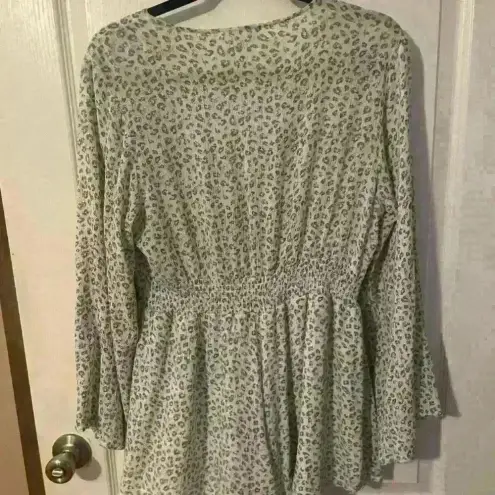 Altar'd State Altard‎ State leopard print romper