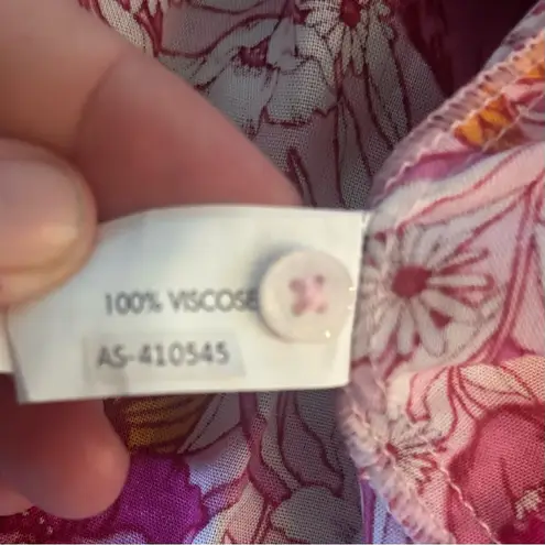 Poupette St. Barth triny ruched floral midi dress