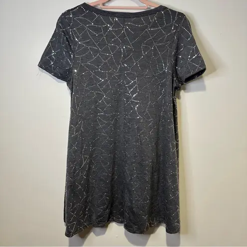 Acemi sequin tunic top size medium