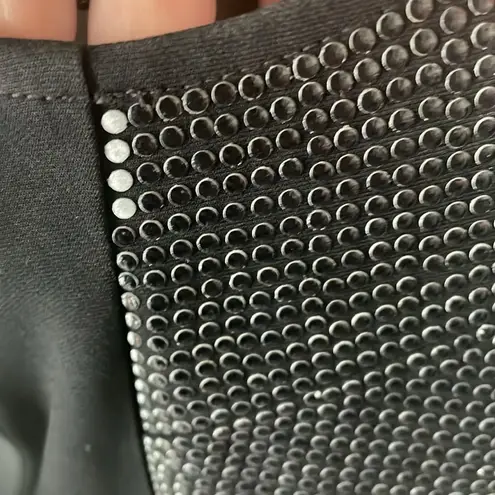 St. John Embellished Black Sheath Dress size 14