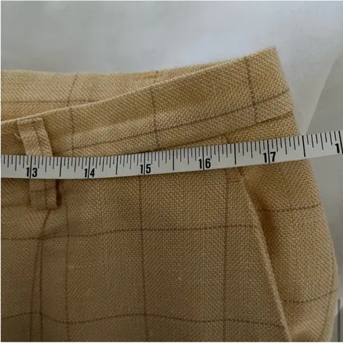 Pendleton Rayon, Wool & Silk Blend Trouser Pant Suit Size 16 and Gorgeous Yellow